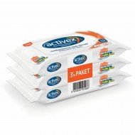 Activex Antibakteriyel Aktif Islak Mendil 3X15