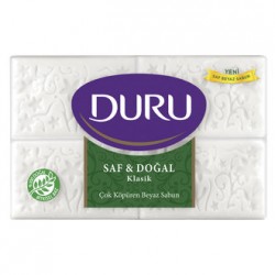Duru Saf&Doğal Klasik Beyaz Kalıp Sabun 600 GR Duru Saf&Doğal Klasik Beyaz Kalıp Sabun 600 GR