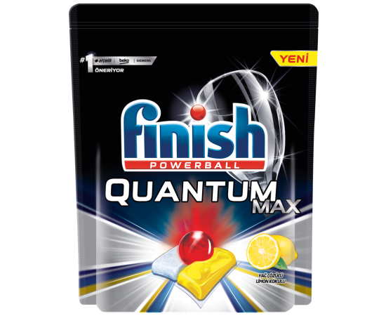 Finish Quantum Max Yağ Çözücü Limon Kokulu 58 * 6