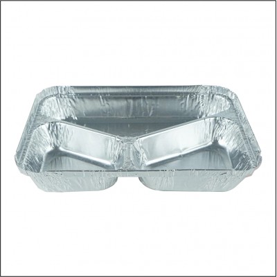 Alüminyum Yemek Kabı 3 Bölmeli