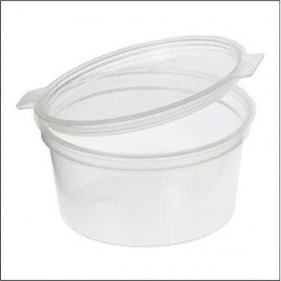 Sert Plastik Sos Kabı 60 cc
