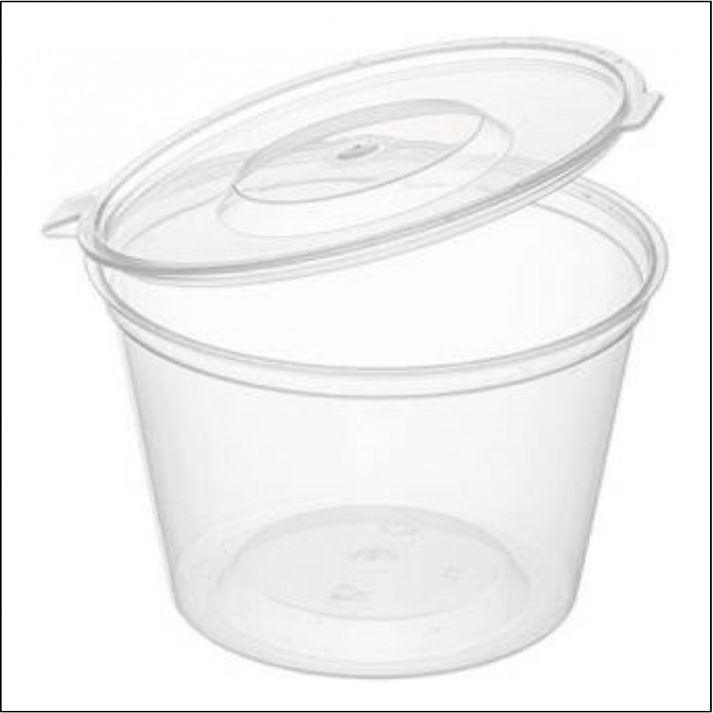 Sert Plastik Sos Kabı 90 cc