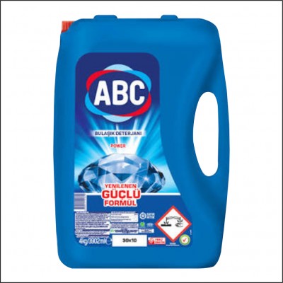 Abc Sıvı Bulaşık Deterjanı Power - 4Kg