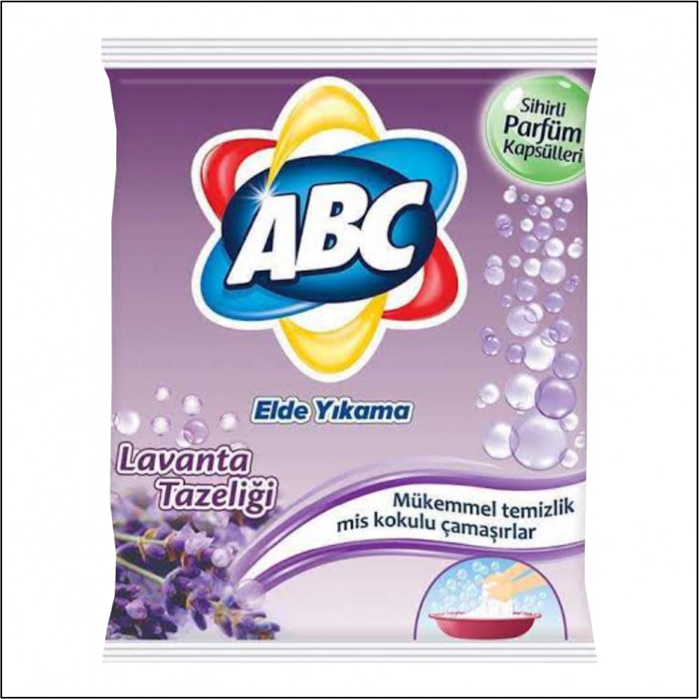 Abc Elde Yıkama Toz Deterjan Lavanta Tazeliği