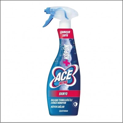 Ace Ultra Çamaşır Suyu Köpük Banyo Çiçek Kokulu 
