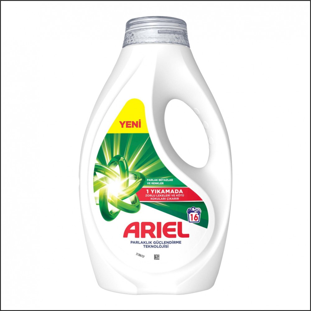 Ariel Sıvı Çamaşır Deterjanı Parlak Beyazlar Ve Renkliler Ariel Sıvı Çamaşır Deterjanı Parlak Beyazlar Ve Renkliler