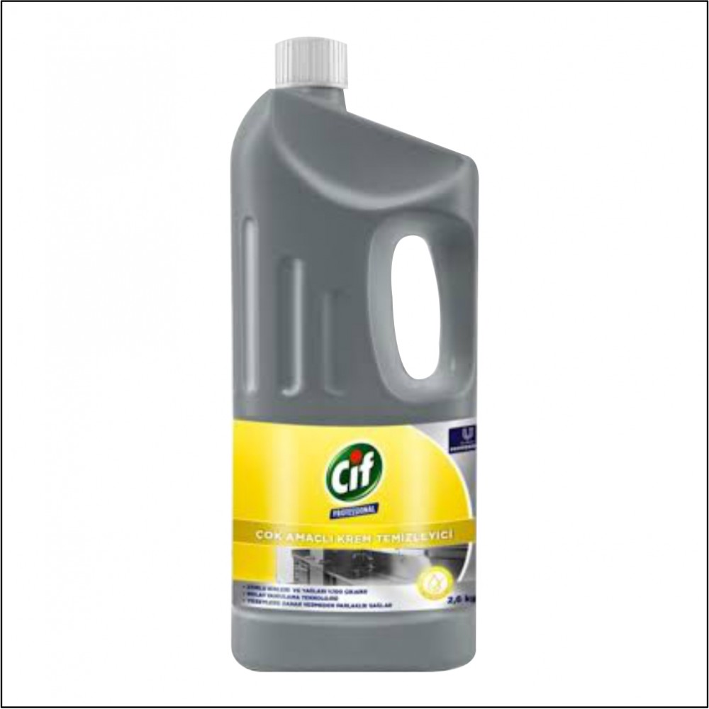 Cif Çok Amaçlı Krem Temizleyici - 2,6Kg