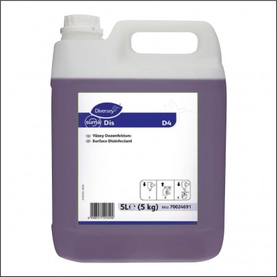 Diversey Yüzey Dezenfektanı D4 - 5lt