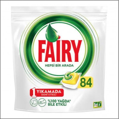 Fairy Bulaşık Makina Tableti 84'lü