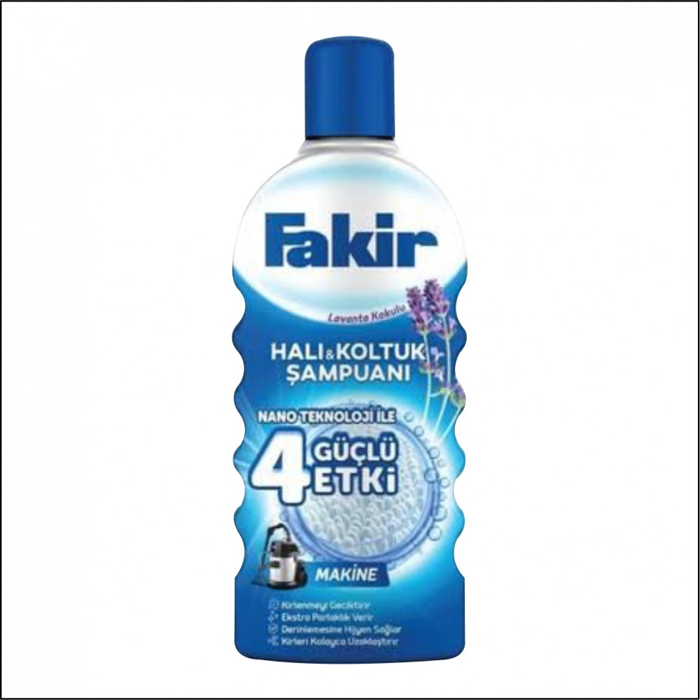 Fakir Halı Koltuk Şampuanı Lavanta Kokulu 