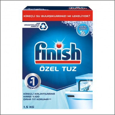 Finish Özel Tuz Kireçli Kalıntılara Karşı - 1,5Kg