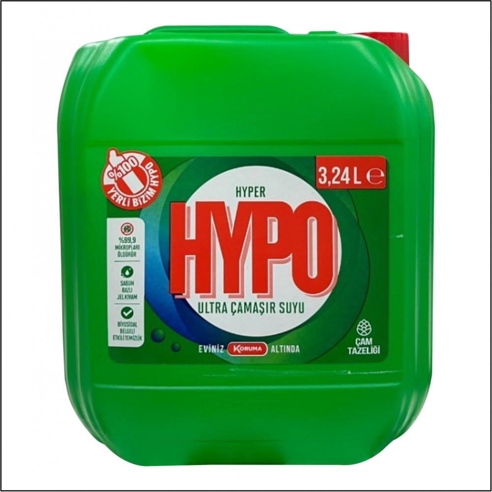 Hypo Ultra Çamaşır Suyu - 3,24lt