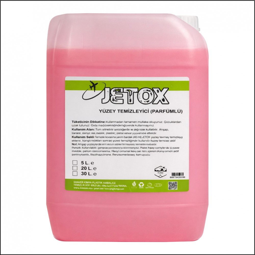 Jetox Yüzey Temizleyici - 5/20/30Kg Jetox Yüzey Temizleyici - 5/20/30Kg