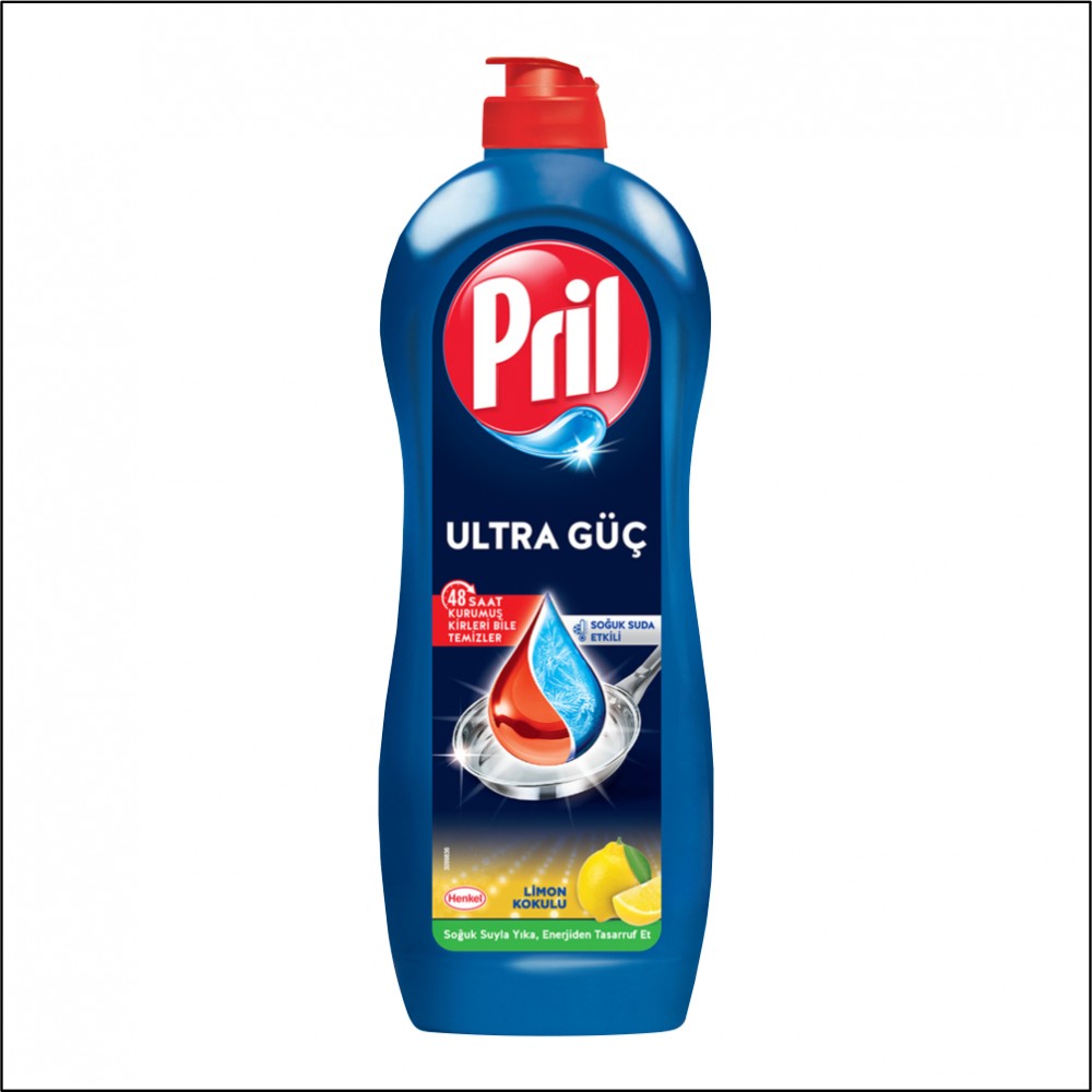 Pril Sıvı Elde Bulaşık Deterjanı Limon Kokulu - 1lt