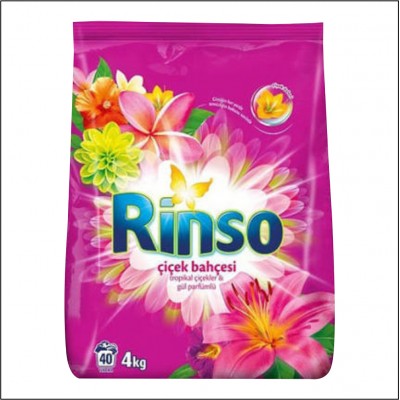 Rinso Toz Deterjan Çiçek Bahçesi - 4Kg