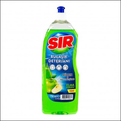 Sır Sıvı Elde Bulaşık Deterjanı Elma Kokulu - 750ml