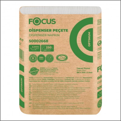Focus Optimum Dispenser Peçete - 250 Yaprak