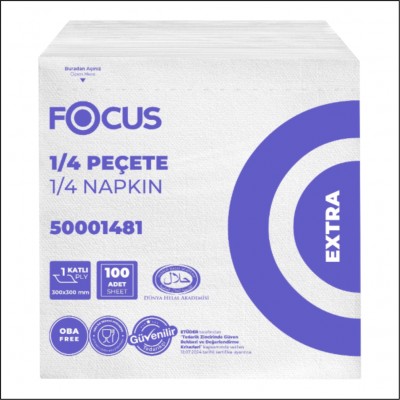 Focus Extra Peçete - 100 Yaprak