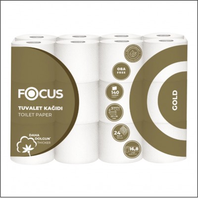 Focus Gold Tuvalet Kağıdı - 24 Rulo