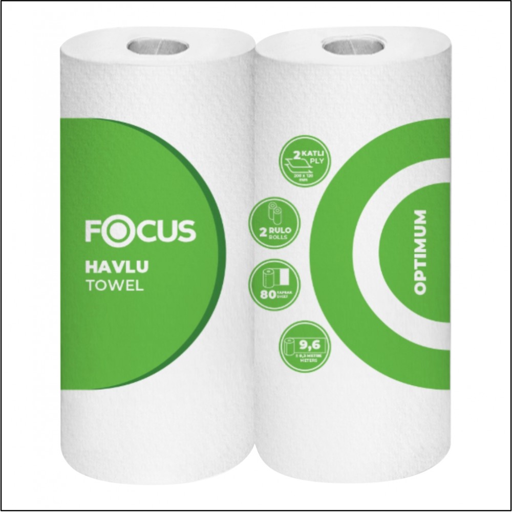 Focus Optimum Havlu Kağıt - 2 Rulo