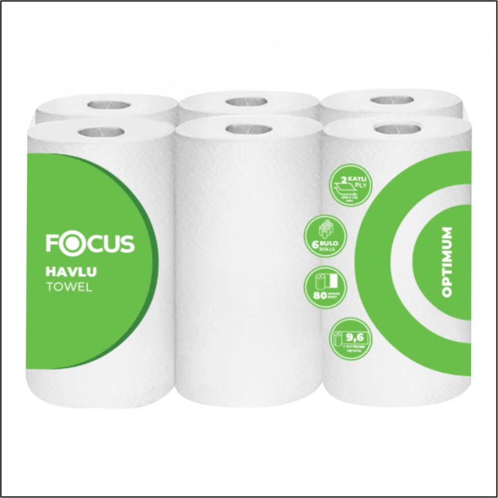 Focus Optimum Havlu Kağıt - 6 Rulo
