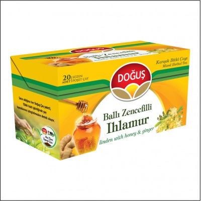 Doğuş Poşet Çay - Ballı Zencefilli Ihlamur Çayı