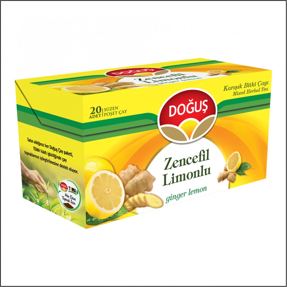 Doğuş Poşet Çay - Zencefilli Limonlu