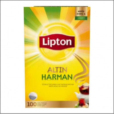 Lipton Altın Harman Demlik Çay - 100'lü