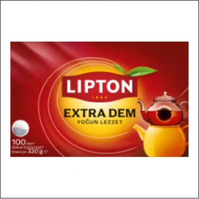 Lipton Extra Dem Yoğun Lezzet Demlik Poşet Çay - 100'lü
