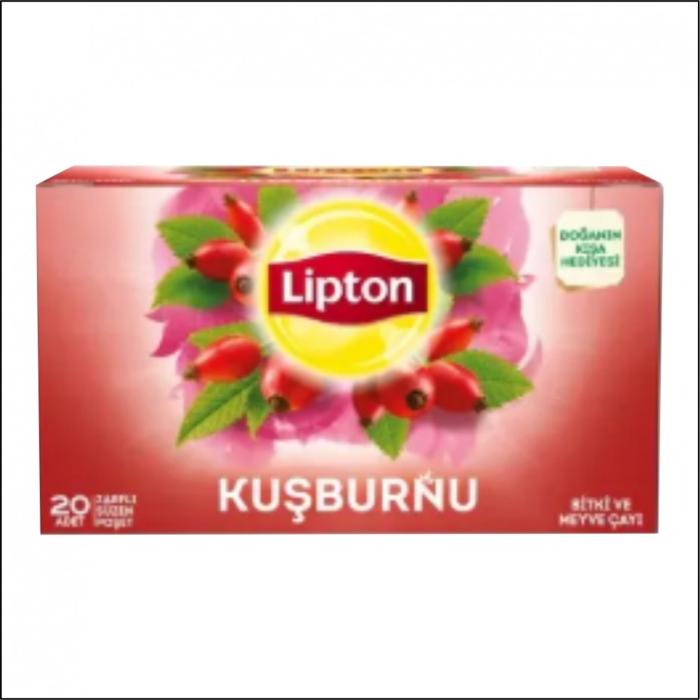 Lipton Poşet Çay - Kuşburnu Lipton Poşet Çay - Kuşburnu