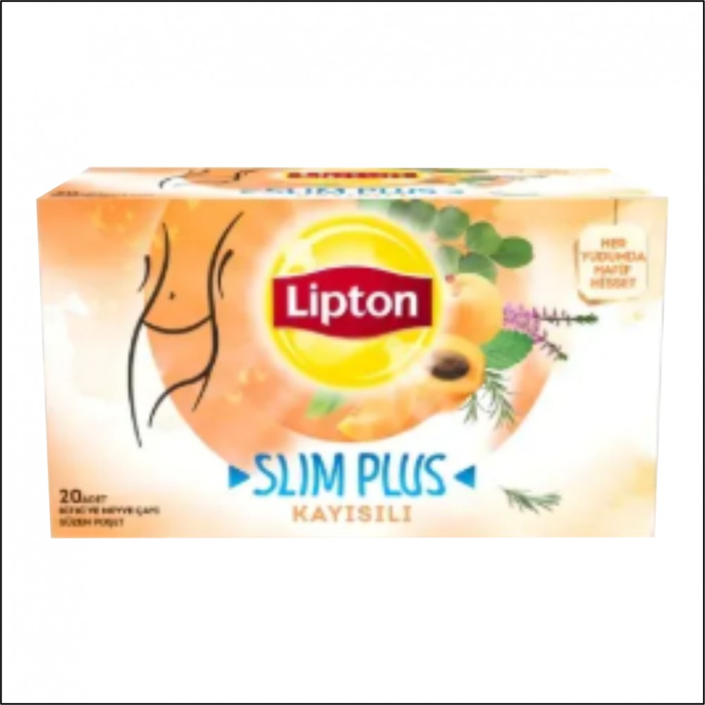 Lipton Poşet Çay - Slim Plus Kayısı
