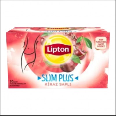 Lipton Poşet Çay - Slim Plus Kiraz