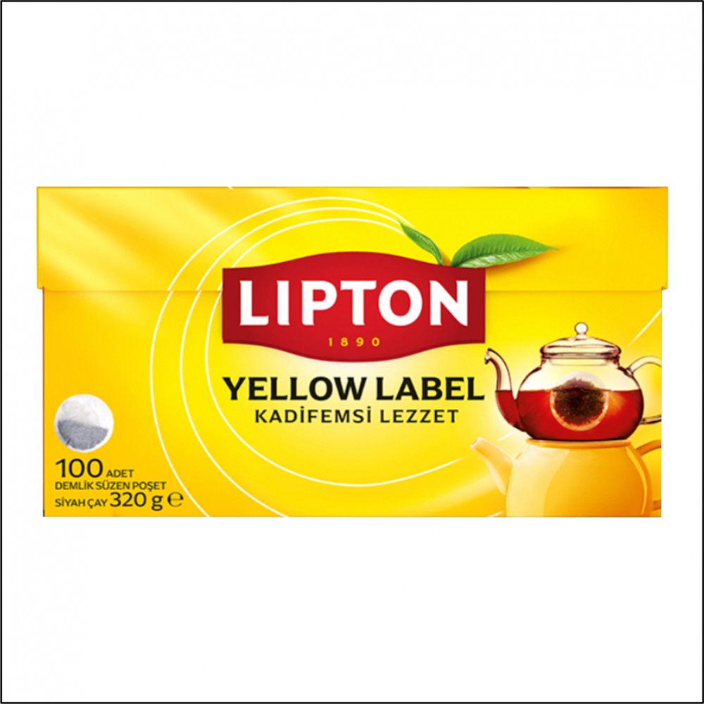 Lipton Yellow Label 100'lü Demlik Poşet Çay Lipton Yellow Label 100'lü Demlik Poşet Çay