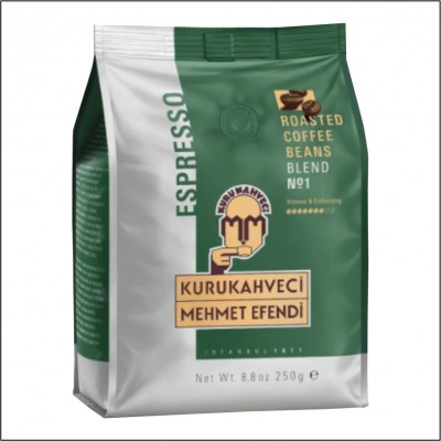 Mehmet Efendi Espresso Roasted Coffee Beans Blend No:1 - 250gr
