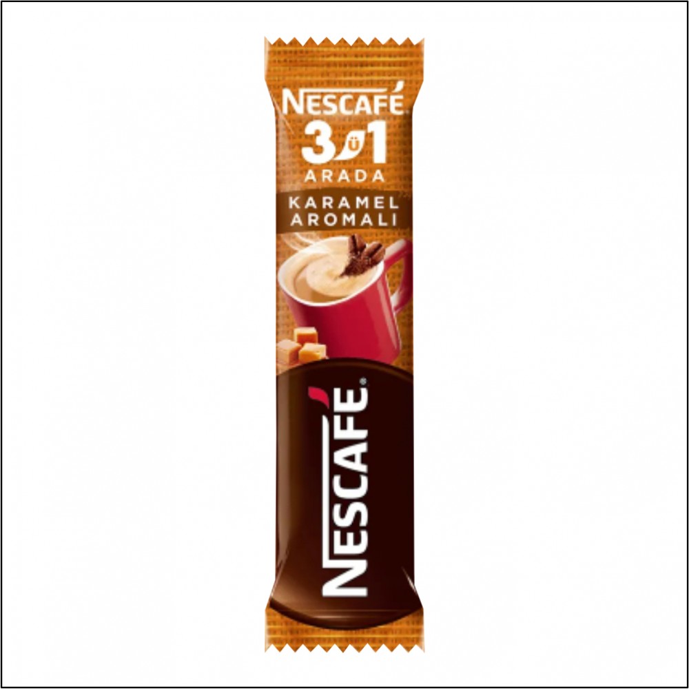 Nescafe 3ü1 Arada Karamel Aromalı Nescafe 3ü1 Arada Karamel Aromalı