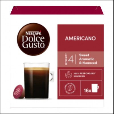 Nescafe Dolce Gusto Americano Sweet Aromatik Nuanced