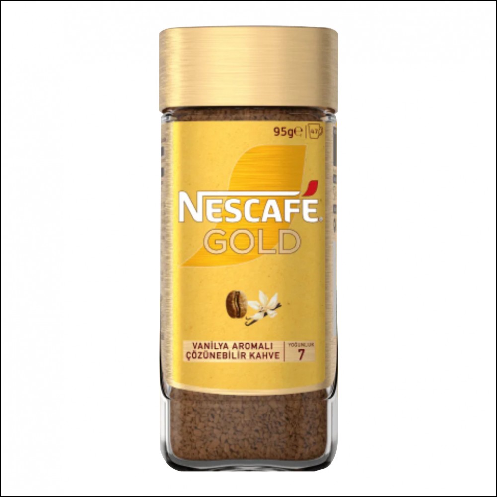 Nescafe Gold Vanilya Aromalı - 95gr