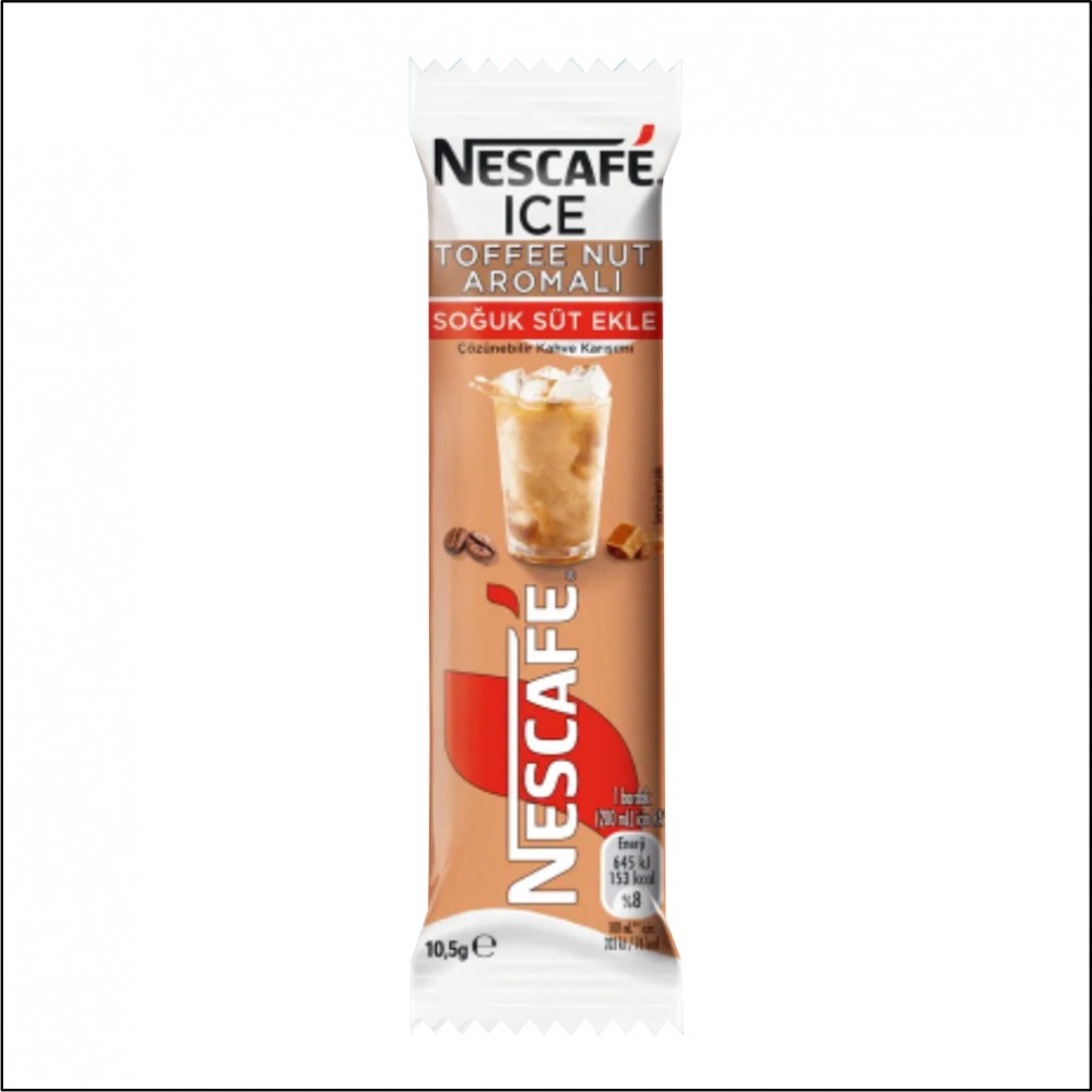 Nescafe Ice Toffee Nut Aromalı - 10,5gr