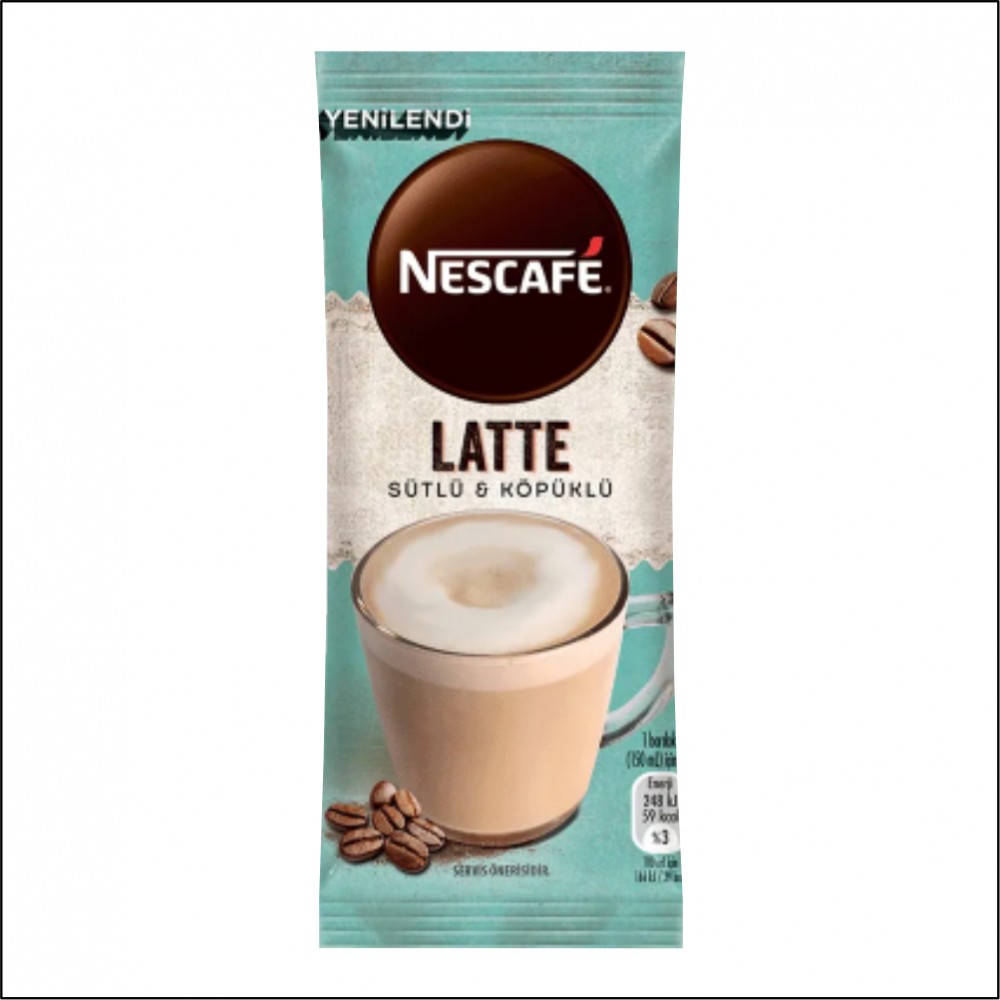 Nescafe Latte Sütlü Köpüklü