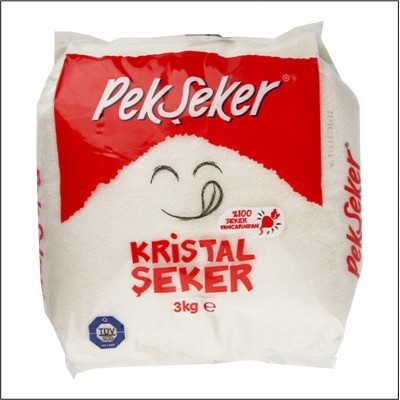 Pekşeker Toz Şeker - 3Kg