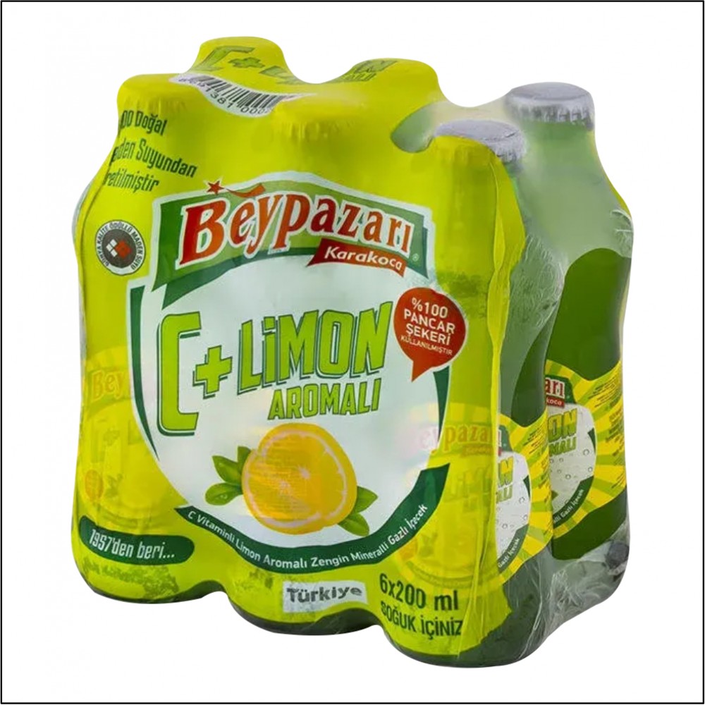 Soda - Beypazarı - Limon Aromalı Soda - Beypazarı - Limon Aromalı