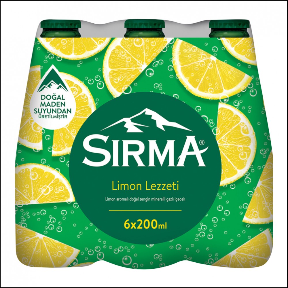 Soda - Sırma - Limon Aromalı Soda - Sırma - Limon Aromalı