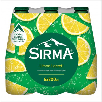 Soda - Sırma - Limon Aromalı