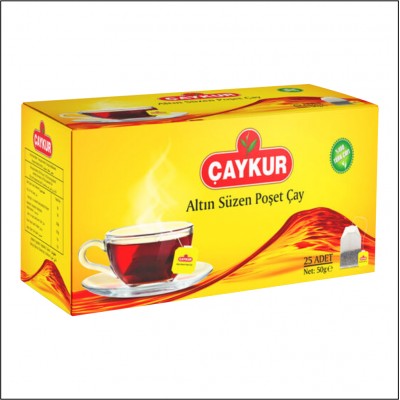 Çaykur Altın Süzen Poşet Çay - 25'li