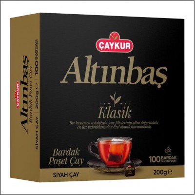 Çaykur Altınbaş Klasik Bardak Poşet Çay - 100'lü
