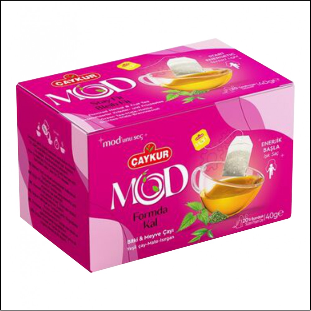 Çaykur Mod Formda Kal Bitki Meyve Çayı - 20'li
