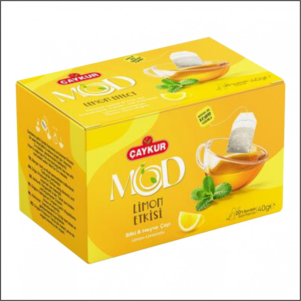 Çaykur Mod Limon Etkisi Bitki Meyve Çayı - 20'li