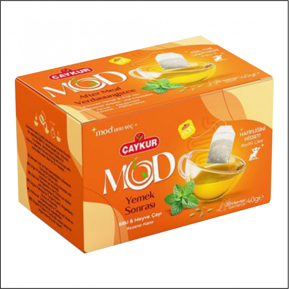 Çaykur Mod Yemek Sonrası Bitki Meyve Çayı - 20'li