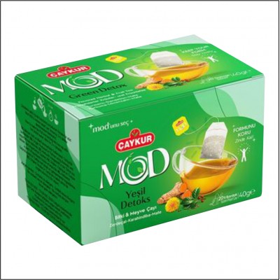Çaykur Mod Yeşil Detox Bitki Meyve Çayı - 20'li