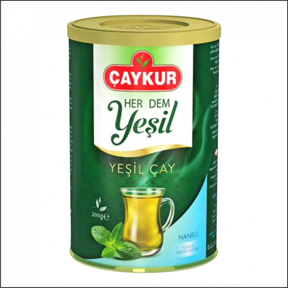 Çaykur Her Dem Naneli Yeşil Çay - 200gr Çaykur Her Dem Naneli Yeşil Çay - 200gr